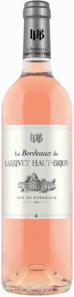 Вино Ларриве О-Брион Бордо роз сух 12% 0,75л